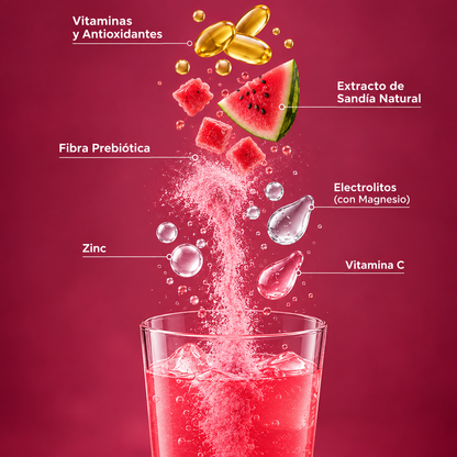 Menos hinchazón, más ligereza + vaso de regalo.