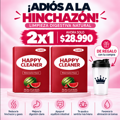 Menos hinchazón, más ligereza + vaso de regalo.