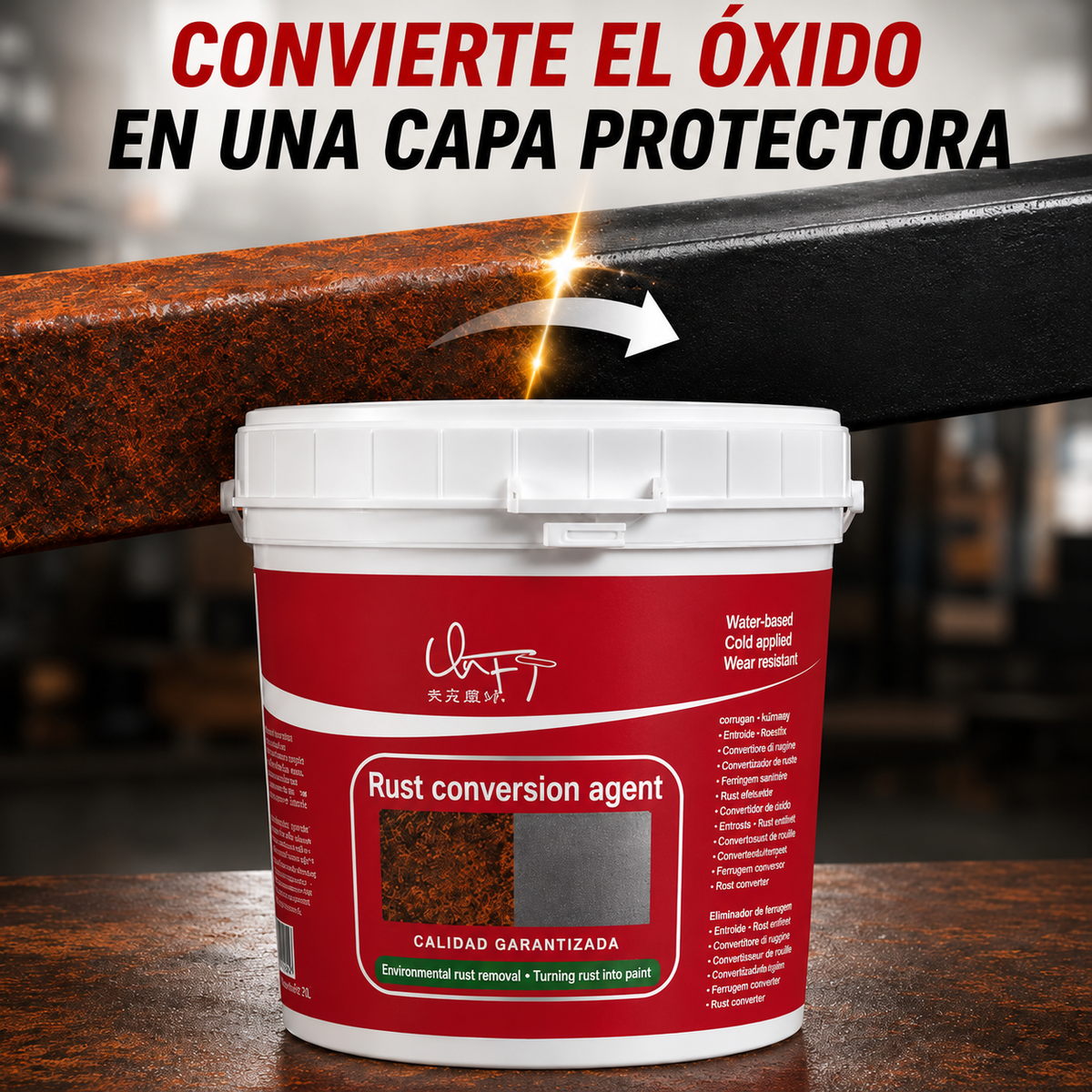 Renueva y Protege tus Metales del Óxido + Brochas GRATIS | 2x1
